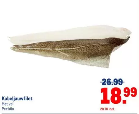 Kabeljauwfilet