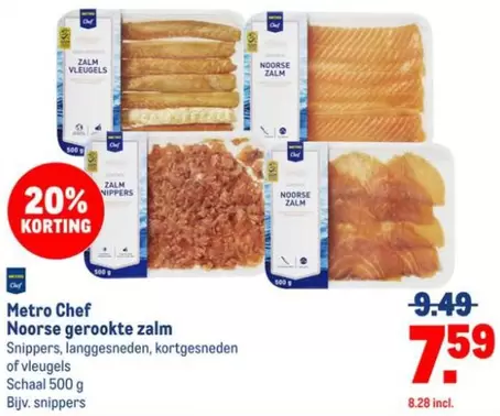 Chef - Noorse gerookte zalm