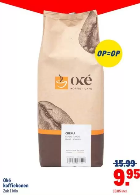 Oké koffiebonen