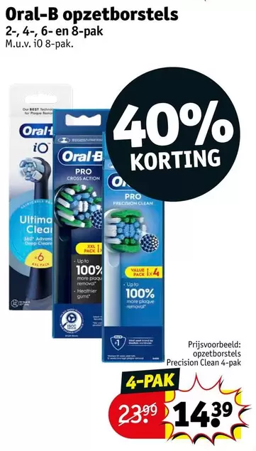 Oral-B - Opzetborstels