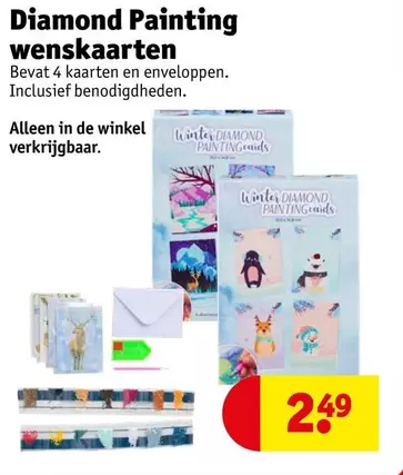 Diamond -  Painting wenskaarten