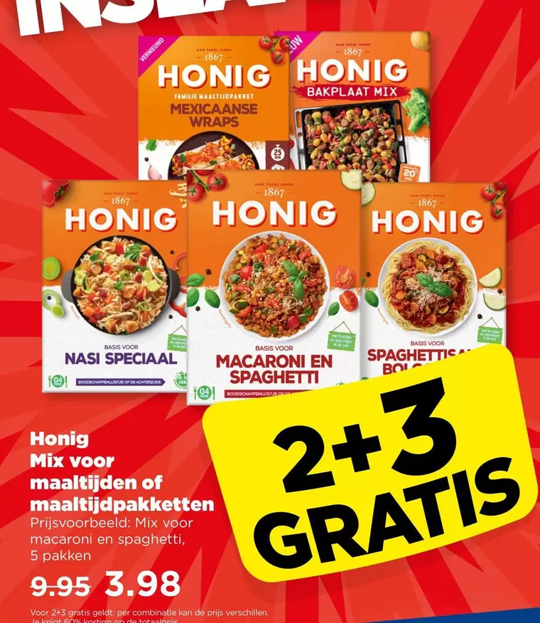 Mix -  voor maaltijden of maaltijdpakketten