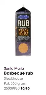 House - Barbecue rub