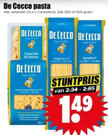 De - Pasta