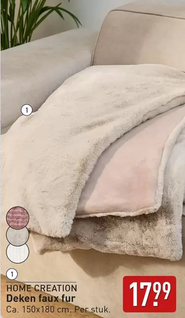 Deken faux fur