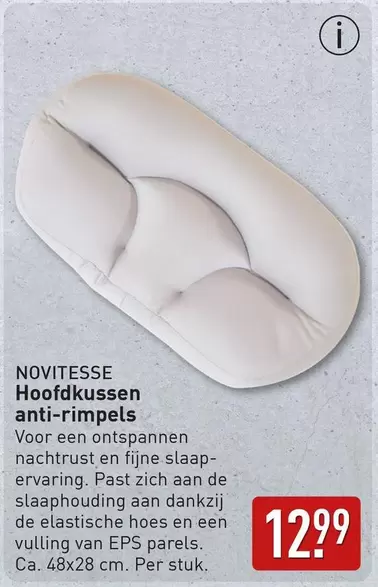 De - Hoofdkussen anti-rimpels