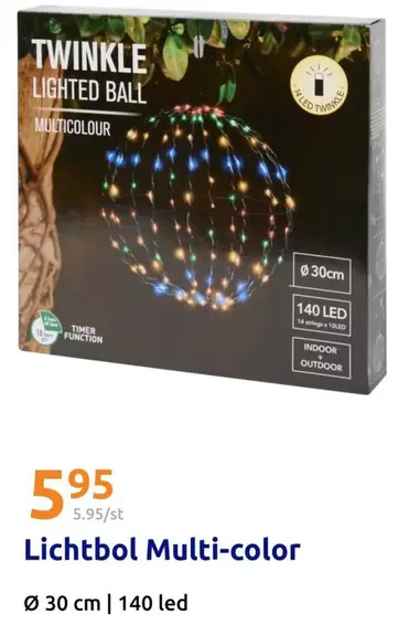 Lichtbol Multi-color