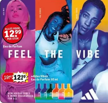 Adidas - Vibes Eau de Parfum 30 mi