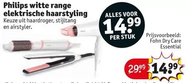 Philips - Witte Range Elektrische Haarstyling