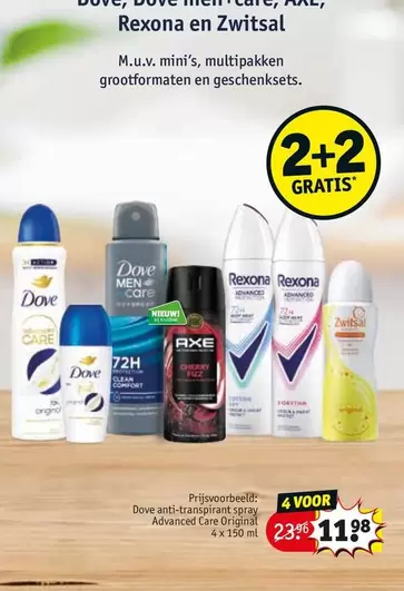 Dove - anti-transpirant spray