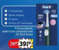 Oral-B - elektrische tandenborstel 102 Dark Green