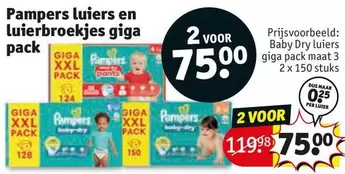 Pampers - Luiers En Luierbroekjes Giga Pack