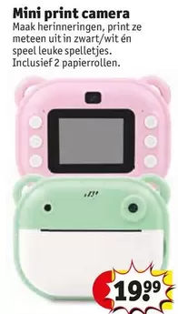 print - Mini  camera