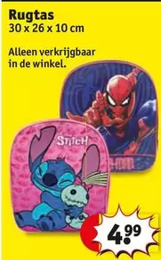 De - Rugtas