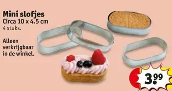 De - Mini slofjes