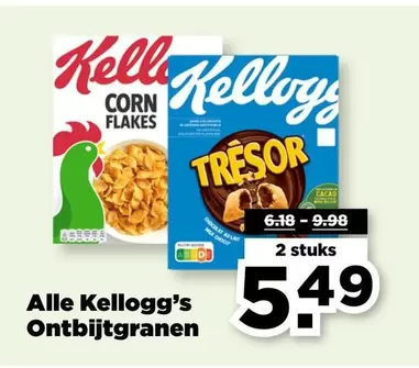 Kellogg's - Corn Flakes or Trésor