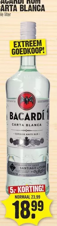 Bacardi - CARTA BLANCA