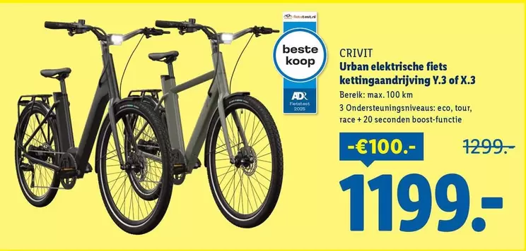 max - Urban elektrische fiets