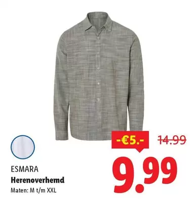 Herenoverhemd