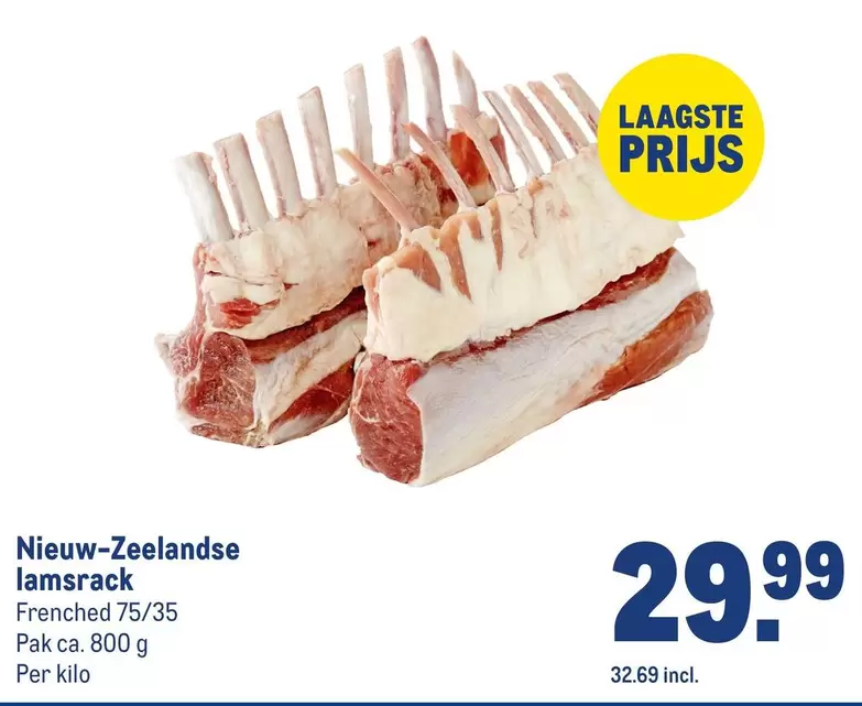 Nieuw-Zeelandse lamsrack