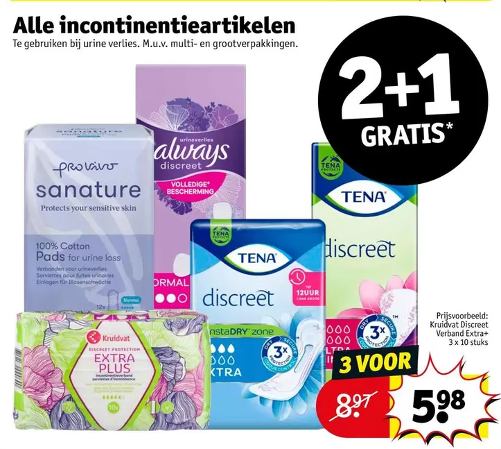 Always - Incontinentieartikelen