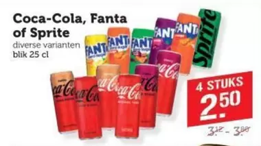 Coca-Cola - Fanta of Sprite