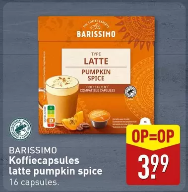 Dolce Gusto - Koffiecapsules latte pumpkin spice