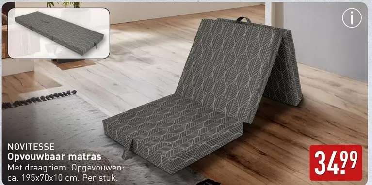 Opvouwbaar matras
