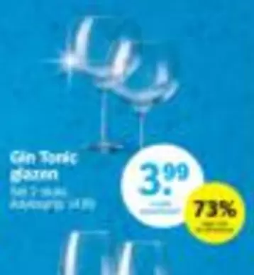 Gin Tonic glazen
