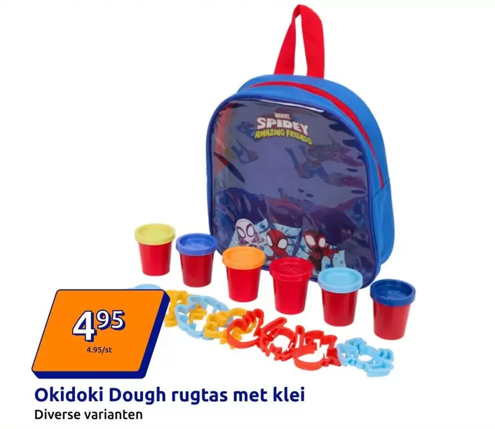 Marvel - Dough rugtas met klei