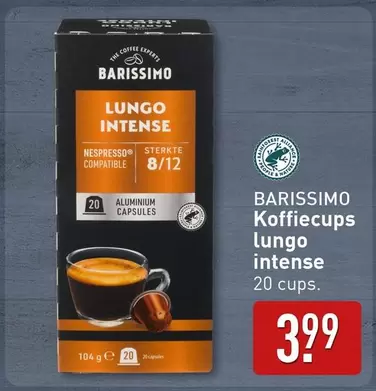 Nespresso - Koffiecups lungo intense