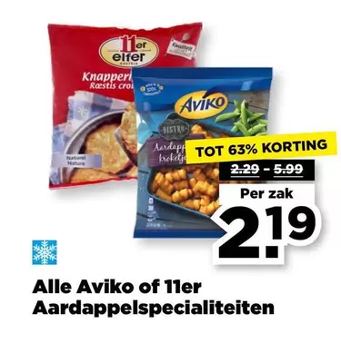 Aviko or 11er Aardappelspecialiteiten
