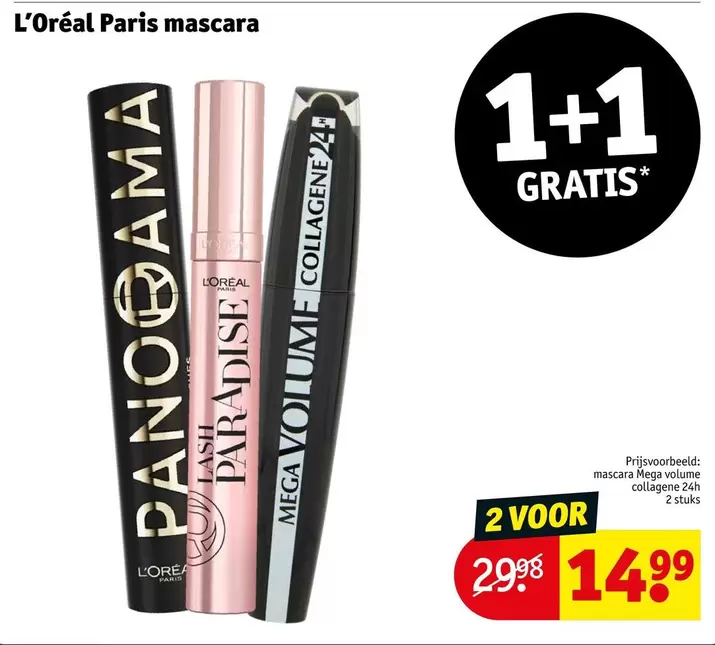 Paris - mascara Mega Volume collagene 24h
