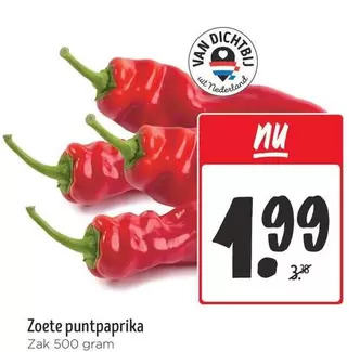 Zoete puntpaprika