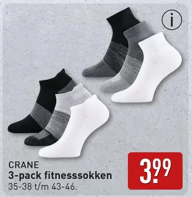 3-pack fitnesssockken