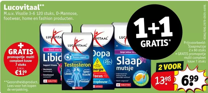 Lucovitaal - Libid, Testosteron, Jopa, Slaap mutsje