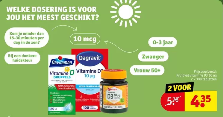 De - Vitamine D