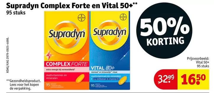 Vital - Complex Forte en  50+