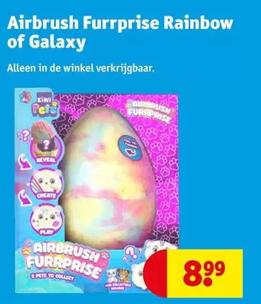 Rainbow - Airbrush Furrprise  of Galaxy