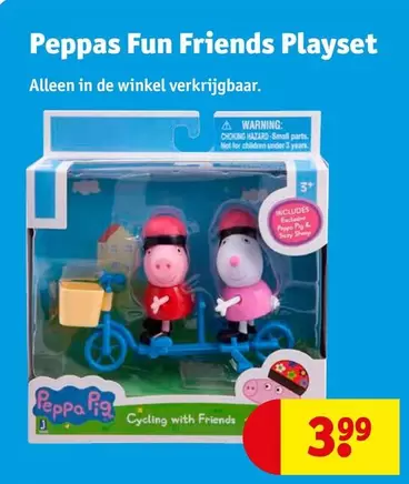 Peppa pig - Fun Friends Playset