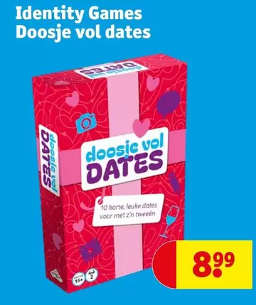 games - Doosje vol dates