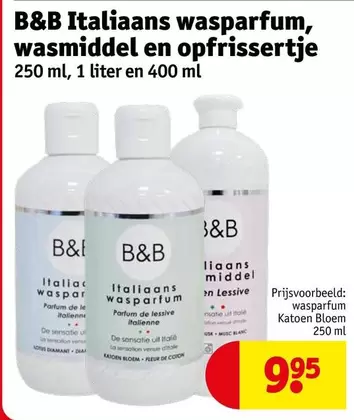 Diamant - Italiaans wasparfum, wasmiddel en opfrissertje