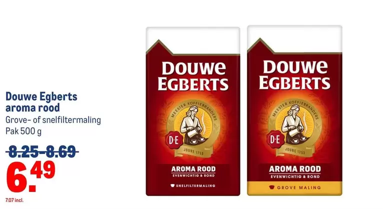 Douwe Egberts - Aroma Rood