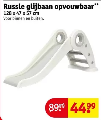 Russle glijbaan opvouwbaar