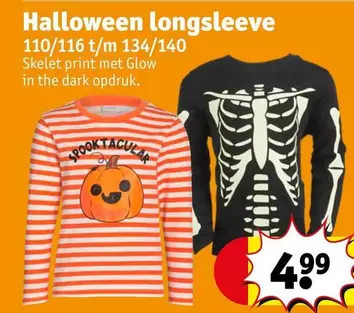 print - Halloween longsleeve