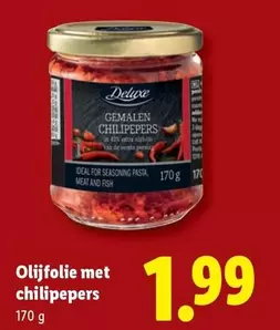 Deluxe - Olijfolie met chilipepers