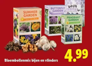 Summer - Bloembollenmix bijen en vlinders