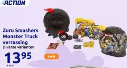Monster - Smashers  Truck verrassing