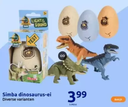 Dino - dinosaurus-ei