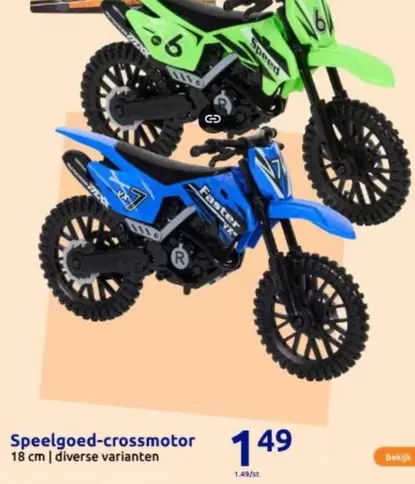 Speed - Speelgoed-crossmotor
